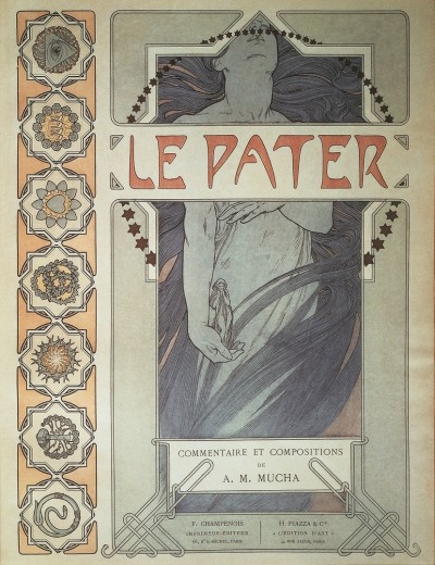 Le Pater · 天主经（1899 限量手工印刷书封面）