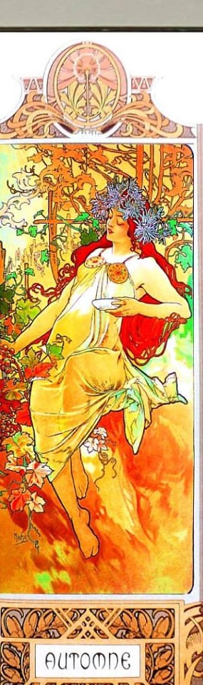 Autumn 秋（穆夏 1896 四季·秋）