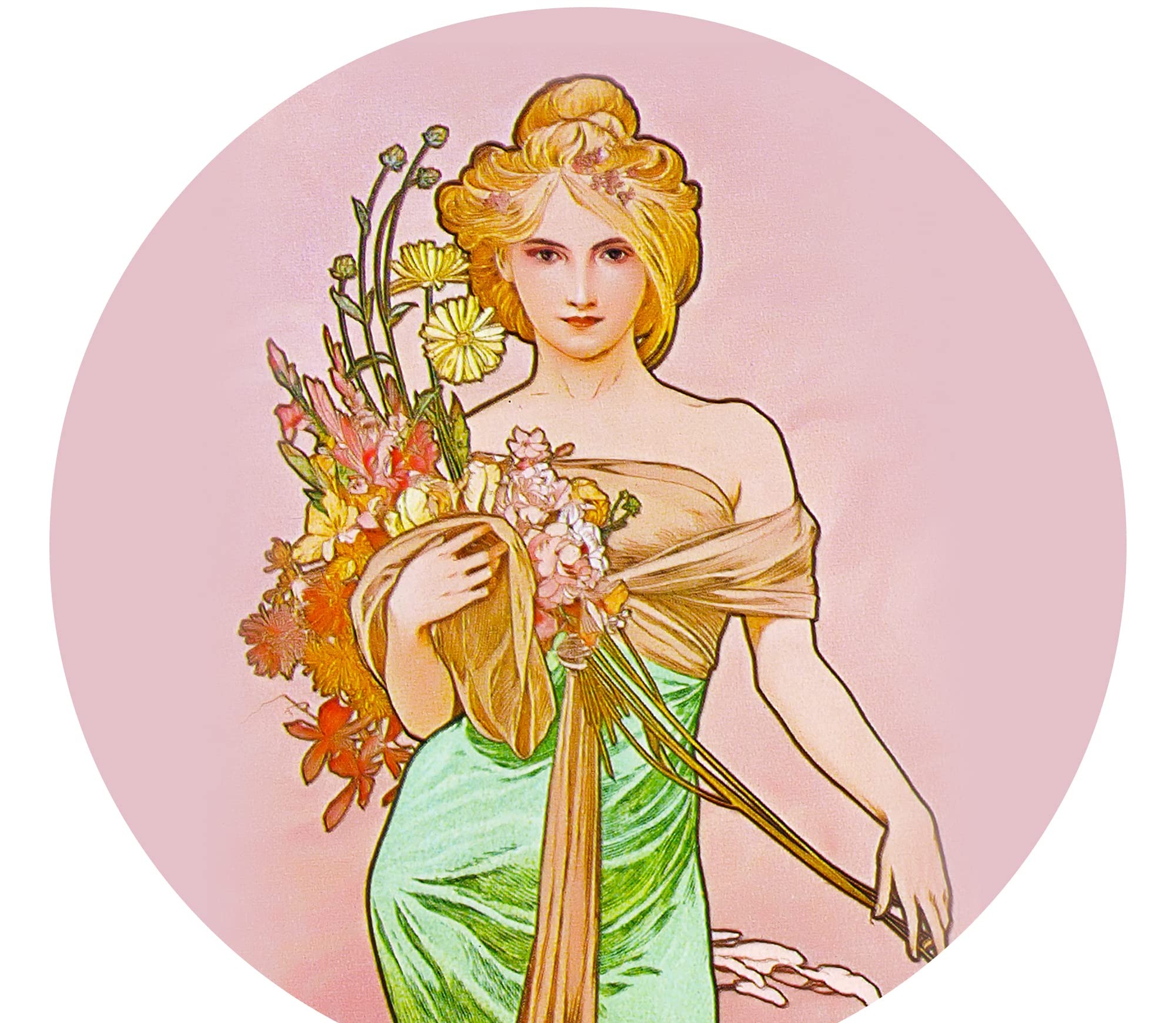 Spring 春（穆夏 1896 四季·春）